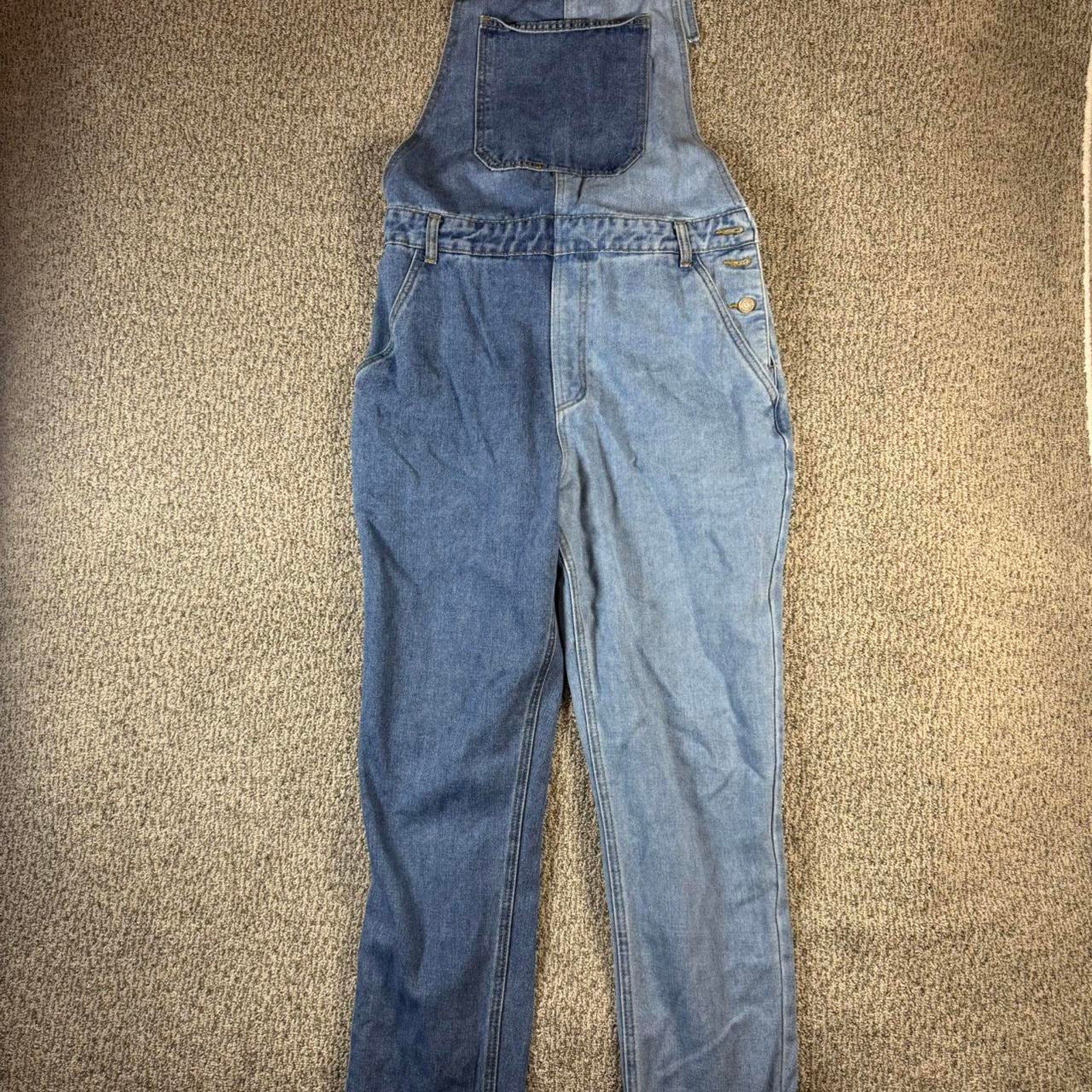 Mens Denim Overalls size Large