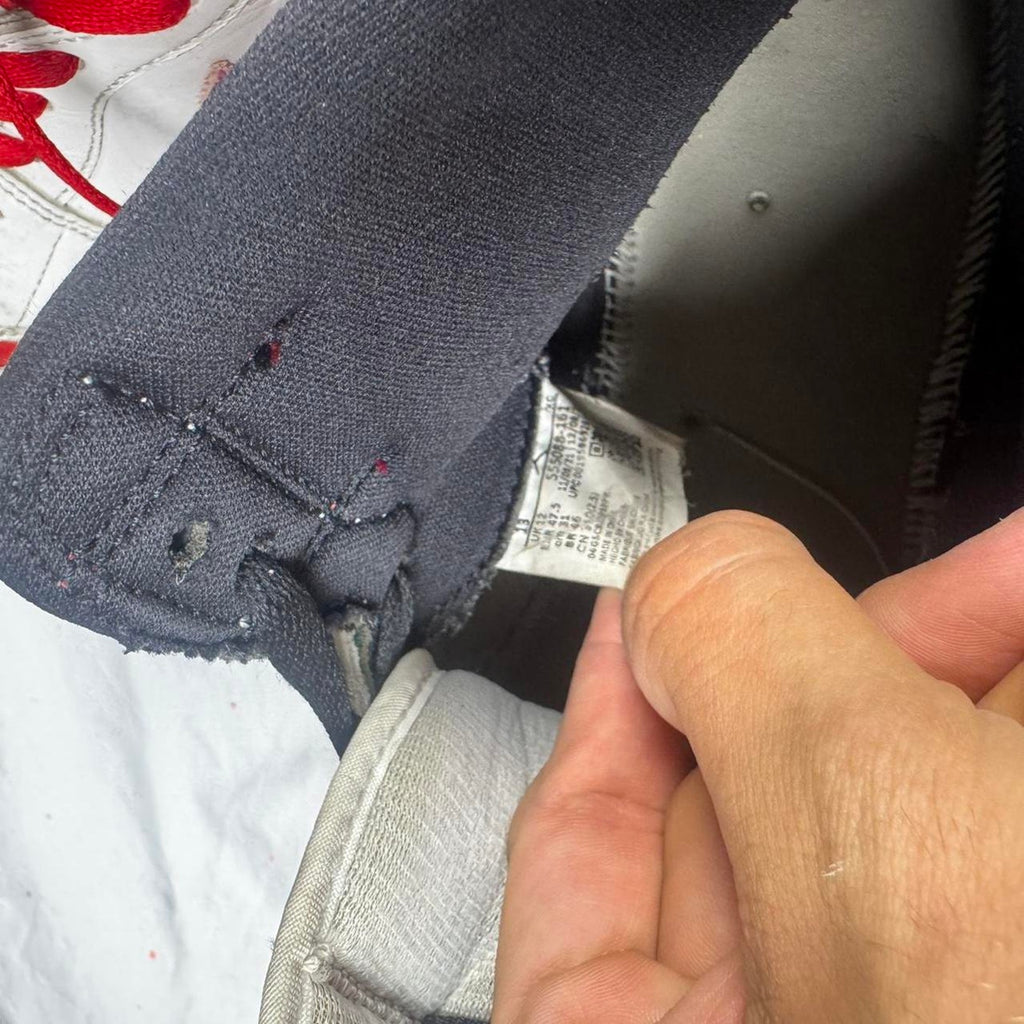 Mens Size 13 Red and white jordan 1