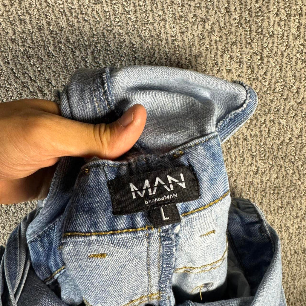 Mens Denim Overalls size Large